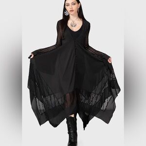 Elegant Black Women's Dress